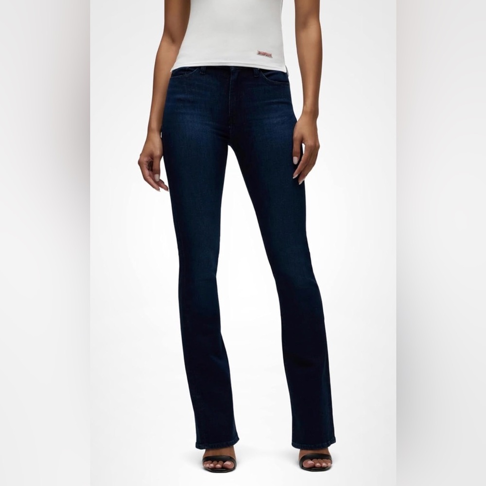 Hudson Women's Barbara High Rise Petite Bootcut Jean